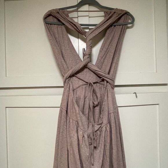 green maxi dress with scarf Imogene Scarf-Detail Strapless Gown in Spring Green